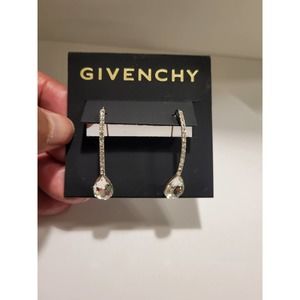 FINAL PRICE! Givenchy Crystal Linear Threader Earrings